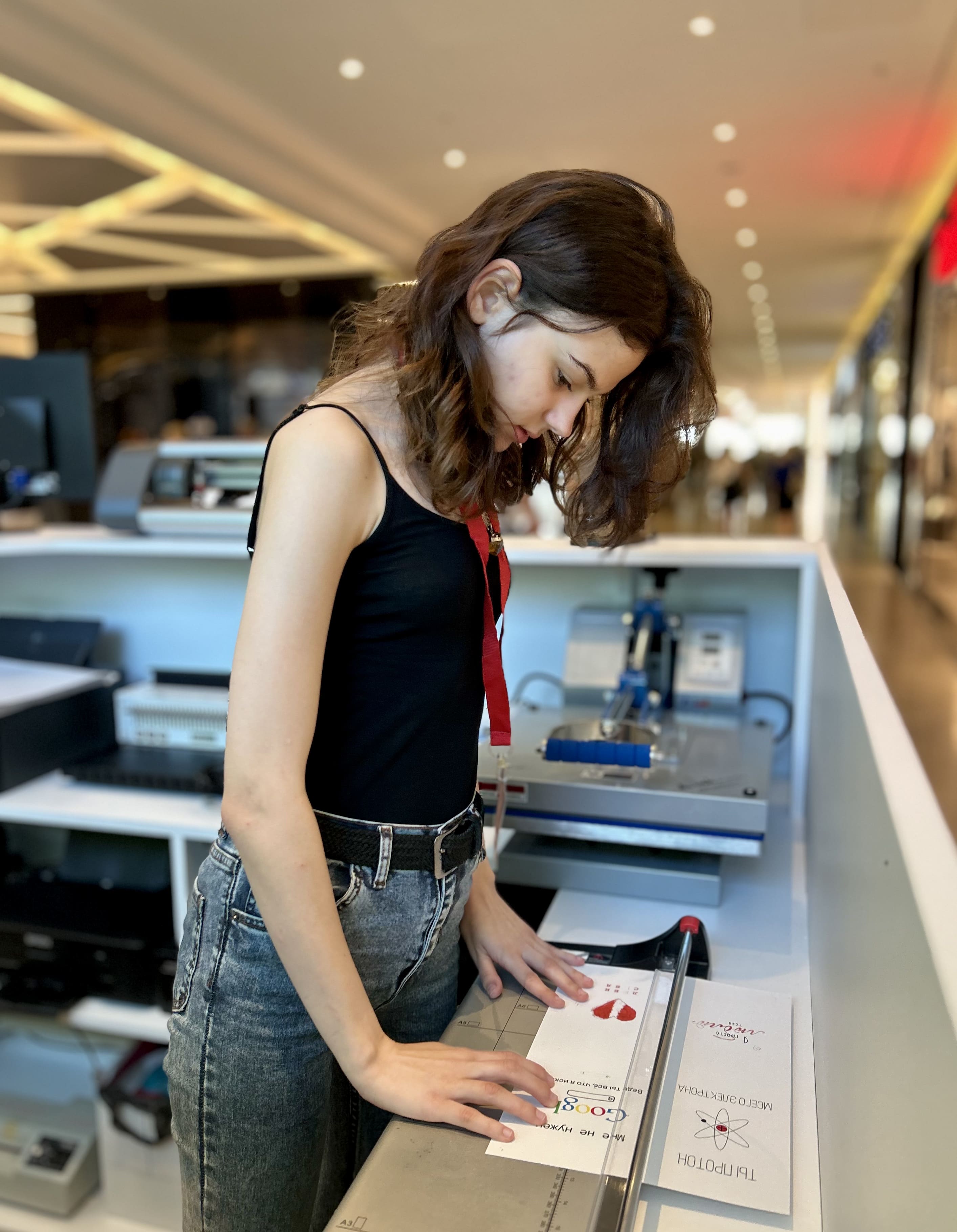 Открытие 14 печатного центра в ТРЦ Galleria Minsk