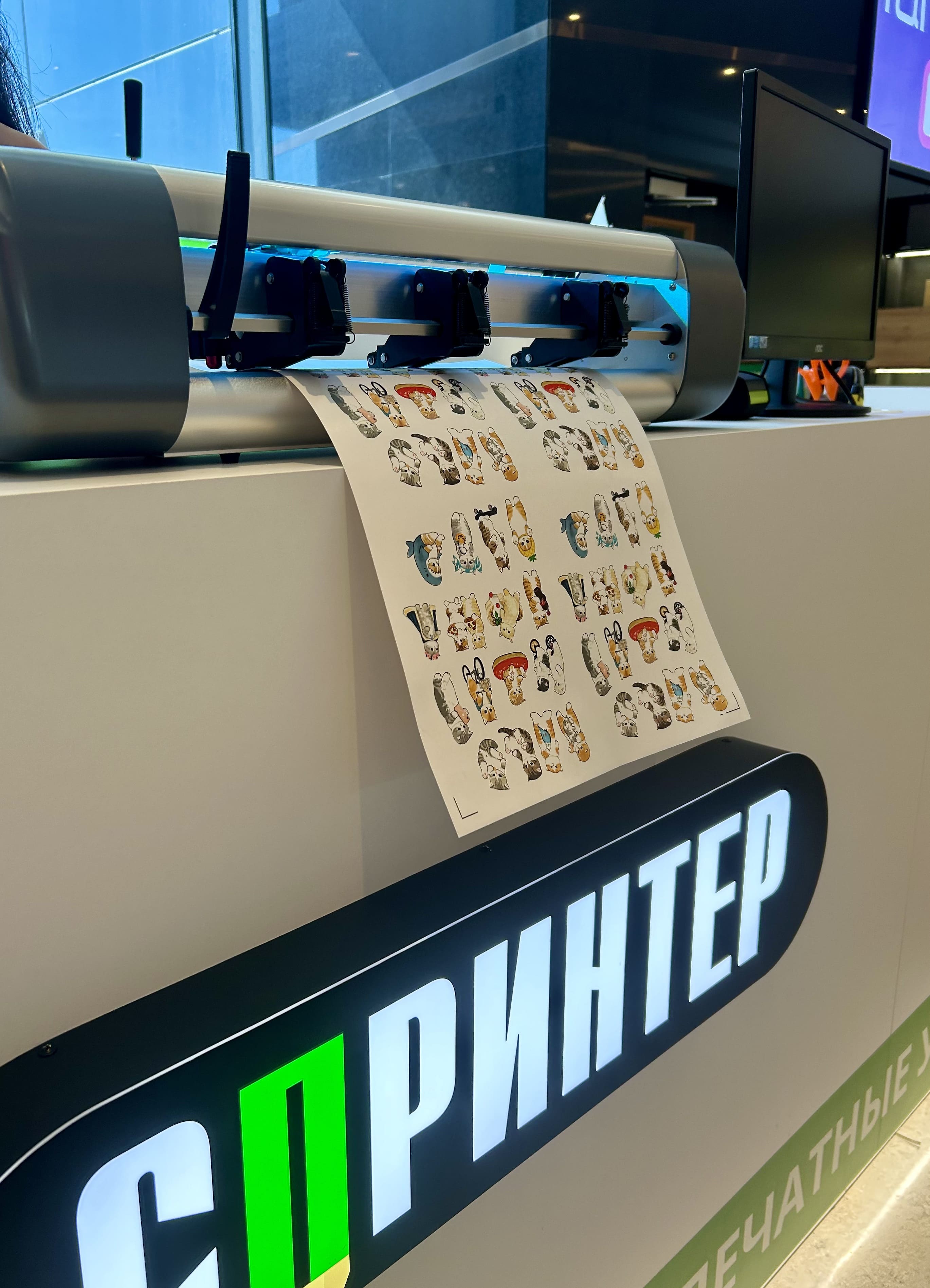 Открытие 14 печатного центра в ТРЦ Galleria Minsk